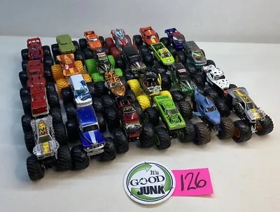 Lot Of 24 Toy Monster Trucks • $65.24