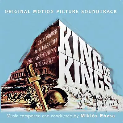 King Of Kings [CD] Miklós Rózsa [EX-LIBRARY] • $16.56
