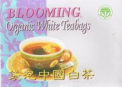 $16.99 • Buy Blooming Organic White Tea Bags 100 Tea Bags NEW