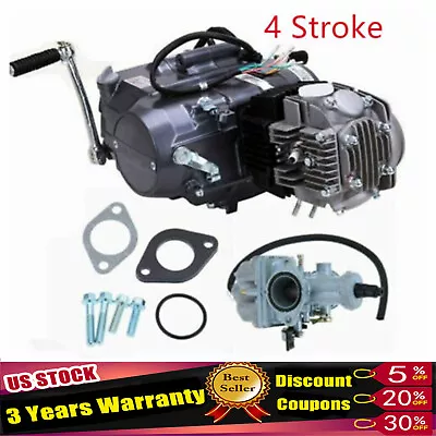125cc4 Stroke Engine Motor For Honda CRF50 CRF70 XR50 CT70 CT90 CT110 CDI • $194.76