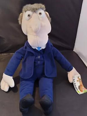 THE MUPPETS 17  Old Man Statler Cuddly Soft Plush Toy THE MUPPETS SHOW DISNEY • £24.99