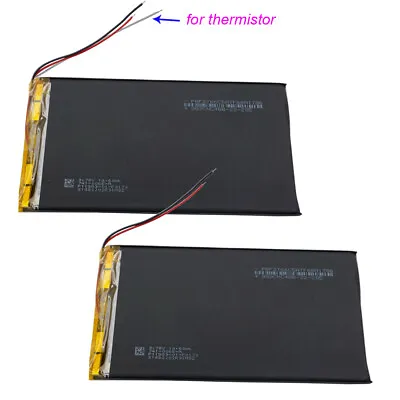 3.7V 4000 MAh Rechargeable Polymer Li Lipo Battery For Tablet PC GPS PDA 3766125 • £9.48