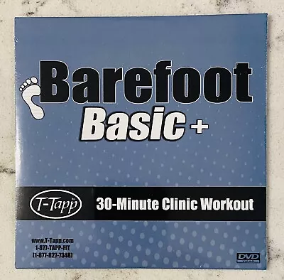 Barefoot Basic+ With T-Tapp 30 Minute Clinic Workout DVD NEW & SEALED • $32.99