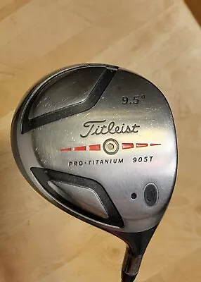 Titleist 905T Pro Titanium Driver 9.5 Deg RH 45 In Aldila Graphite Shaft Stiff • $44.99