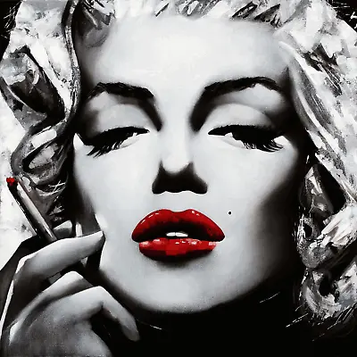 Marilyn Monroe Canvas Wall Art Print Stretched On Solid Frame Various Sizes • £20.23