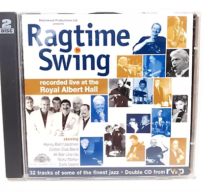 Kenny Ball - CD Ragtime To Swing Live At The Royal Albert Hall Fast Free P&P • £5.96