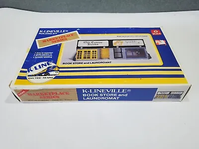 K-Lineville Building Kit K-4101 Book Store And Laundrymat Model Train O Scale • $17.49