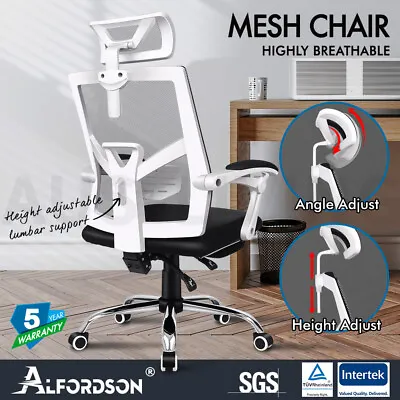 $159.79 • Buy ALFORDSON Mesh Office Chair Gaming Executive Seat Adjustable Footrest Recline