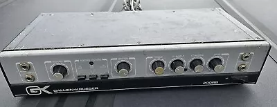 Rare Early 1982 Vtg. Gallien Krueger 200RB Bass Amp GK Head Parts Repair U Fix! • $50