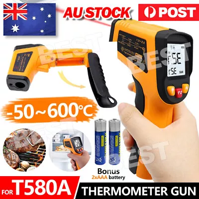 Temperature Gun Non-contact Digital Laser Infrared Thermometer LCD IR Temp Meter • $17.45