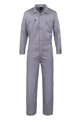 Men's Long Sleeve Blended Adjustable Cuff Mechanic Jumpsuit WorkWear Overalls • $39.95