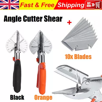 Multi Angle Cutter Mitre Shears Gasket Cutter Trim Bead Snips Steel Blade Tool - • £6.97