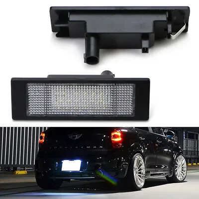 White Error Free LED License Plate Lights For MINI Clubman Countryman Paceman • $17.99