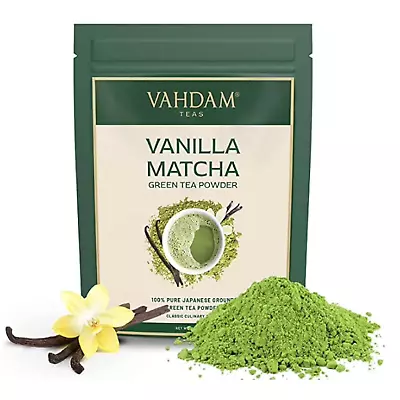  Vanilla + Matcha Green Tea Powder - Brew Delicious Vanilla Matcha Latte • $16.50