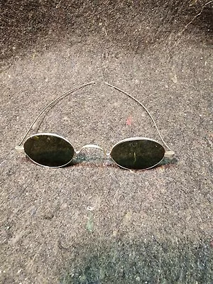 Vintage Wire Rimmed Sun Glasses • $45