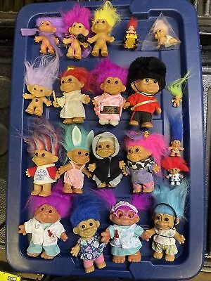 Vintage Russ Troll Dolls Lot • $200