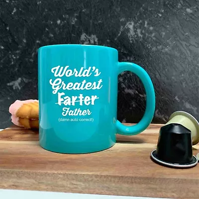 Fathers Day Coffee Mug Personalised Fathers Day Gift Engraved Gift Dad Grandad • $25.95