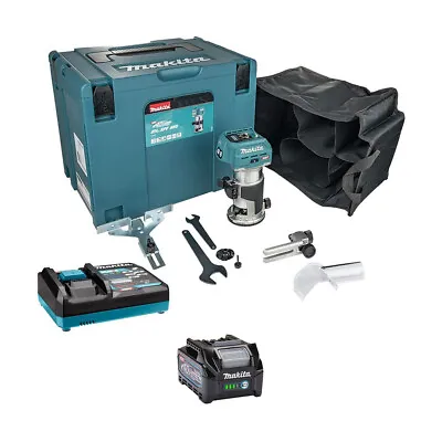 Makita RT001GD201-RAJ1X2 40v Max XGT Router Trimmer (1x2Ah) • £376