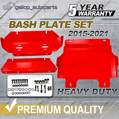 Bash Plate For Toyota Hilux 2015-2021 SR SR5 N80 GUN122 GUN135 TGN121 GGN15 RED • $190