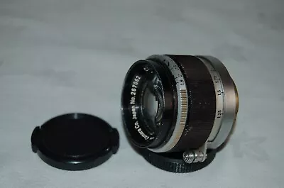 Canon 1.8 / 50 Mm Rangefinder Lens. 39mm Screw Mount (LTM) Caps. 267062. UK Sale • £69.99