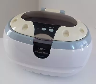 Sonic Wave Ultrasonic Jewelry & Eyeglass Cleaner CD-2800 • $21.99