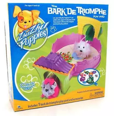 Zhu Zhu Pets Puppies Bark De Triomphe Puppy Playset - New • £18.99