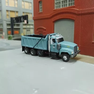 1/87 HO Scale Mack Tri Axle Dump Truck. Custom Built Resin 3D Printed Model. • $37.95