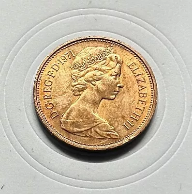 1971 NEW PENCE 2p British Elizabeth II  Coin Free Shipping (F31) • $5.99