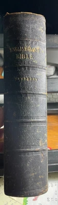 £63.08 • Buy Vintage Newberry Bible, Englishman's Bible, 1900, Eyre Spottiswoode, Leather
