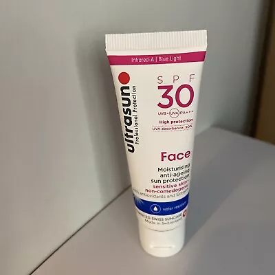 Ultrasun Face Anti-Ageing SPF 30 25ml Water Resistant New Stock • £7.40