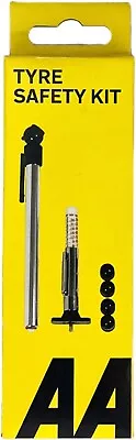 £3.95 • Buy AA Tyre Safety Kit For Cars AA1146 - 2 Gauges For Tread Depth And Tyre Pressure