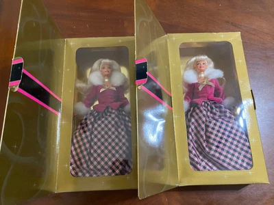 $19.99 • Buy 2 Barbie NIB 1996 Winter Rhapsody Avon Special Edition 16354 Doll Blonde