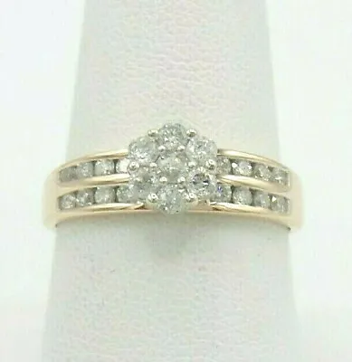 .50CT Zales 10KT Rose Gold Engagement Bridal  Anniversary Wedding Diamond  Ring • $379.99