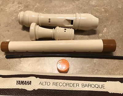 Yamaha Alto Recorder Baroque With Case • $30