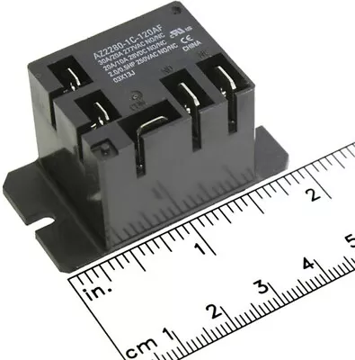 American Zettler AZ2280-1C-120AF Mini Power Relay SPST 30A  120V  • $9