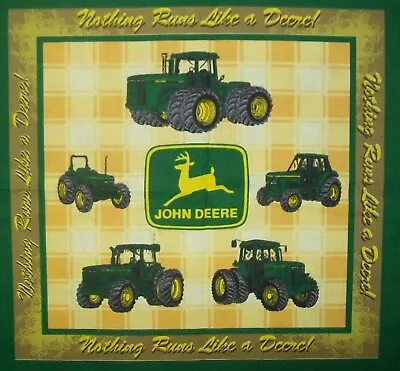 Tractor 21 Quilted Cushion Kit • £10