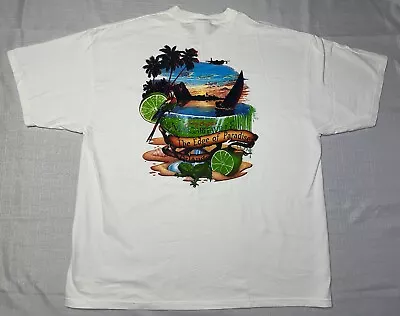 NWT Margaritaville Jimmy Buffet Edge Of Paradise Shirt Adult Sz 2XL/XXL Orlando • $18