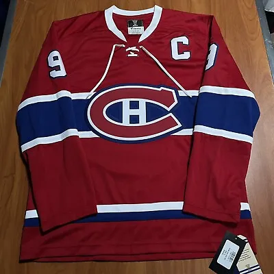 Fanatics Vintage Maurice Richard Montreal Canadiens NHL Hockey Jersey Red S • $135