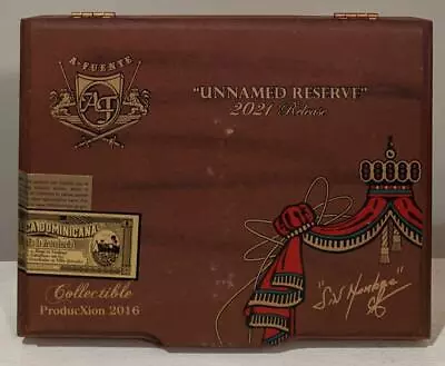 A.Fuente Unnamed Reserve 2021 Release Collectible Producxion Empty Cigar Box • $17.09