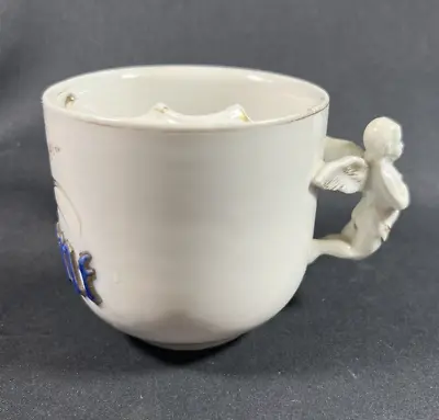 Large Mustache Cup With Angle Handle Present • $10