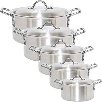 £44.88 • Buy Kitchen King Stock Pots Cooking Boiling Pans Deep Catering Stockpots Casserole