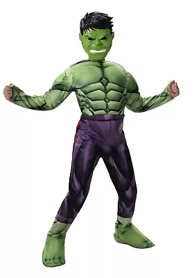 Kids Marvel Avengers Incredible Hulk Bruce Superhero Costume SIZE XS (Used) • $31.99