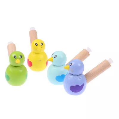 Cartoon Bird Whistle Musical Instruments Toy Children Wooden Educational Toy ❤TH • $6.68