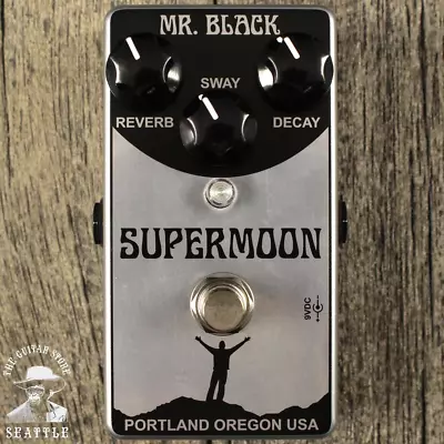 Mr. Black Supermoon Reverb Pedal - Chrome Edition • $199.95