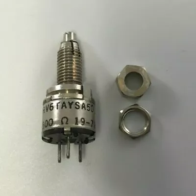 Clarostat Rv6taysa501a Mini Potentiometer 500ohm Nsn 5905-00-559-5614  • $19.95