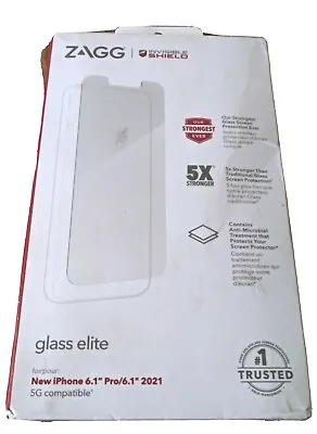 NEWEST 2021 ZAGG Invisible Shield Glass Elite Privacy For IPhone 13/13 Pro 5G • $20.70