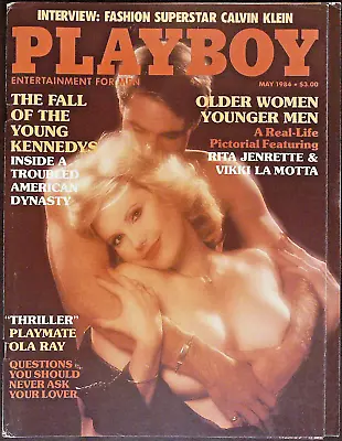 PLAYBOY US May 1984 RITA JENRETTE Vikki LaMotta  PATTY DUFFEK Ola Ray @ VG / EX • $27.94