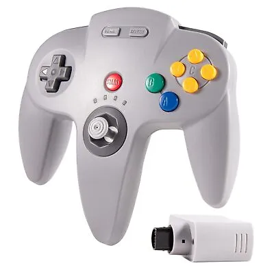 Wireless N64 Controller 2.4GHZ Remote Wireless Game Controller For N64 System • $12.99