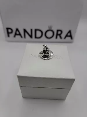 Authentic Pandora Harry Potter Sorting Hat Silver Charm 799124C00 B97 • $28.99