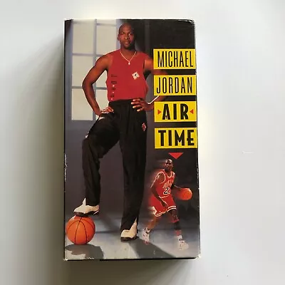 Michael Jordan Air Time VHS Cassette Tape 1993 • $7.99